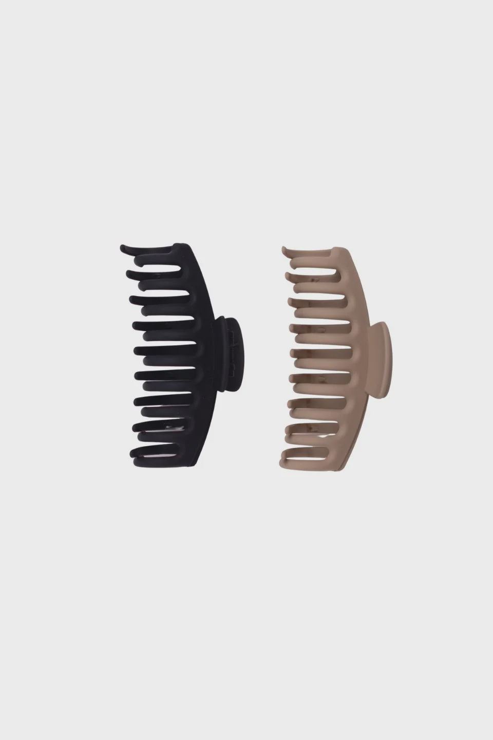 Black/Neutral 2pc Claw Clips