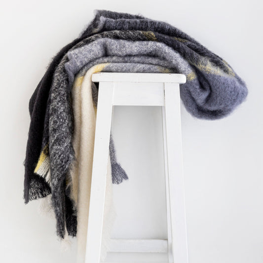 Mohair Throw Designer Collection