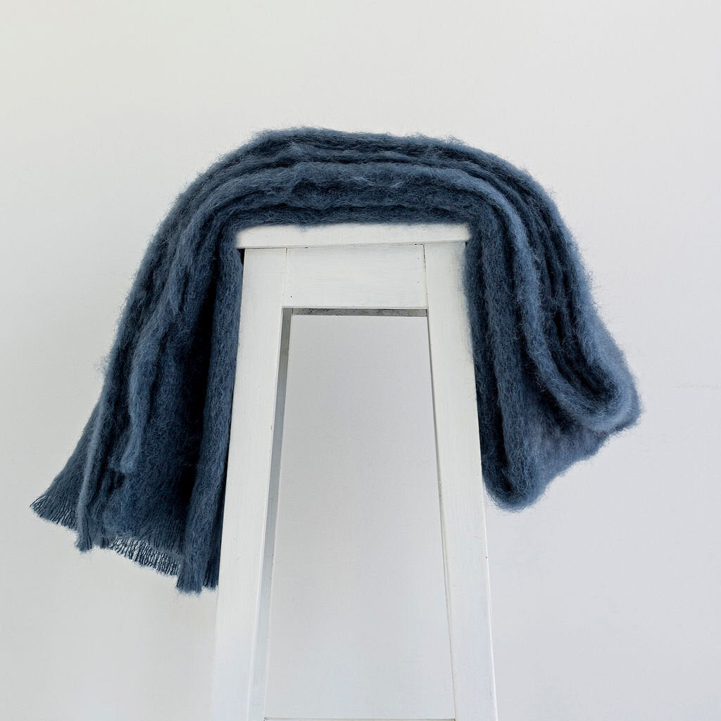 Windermere Mohair Knee Throw