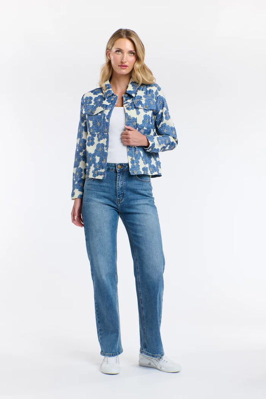 DENIM DAISY JACKET