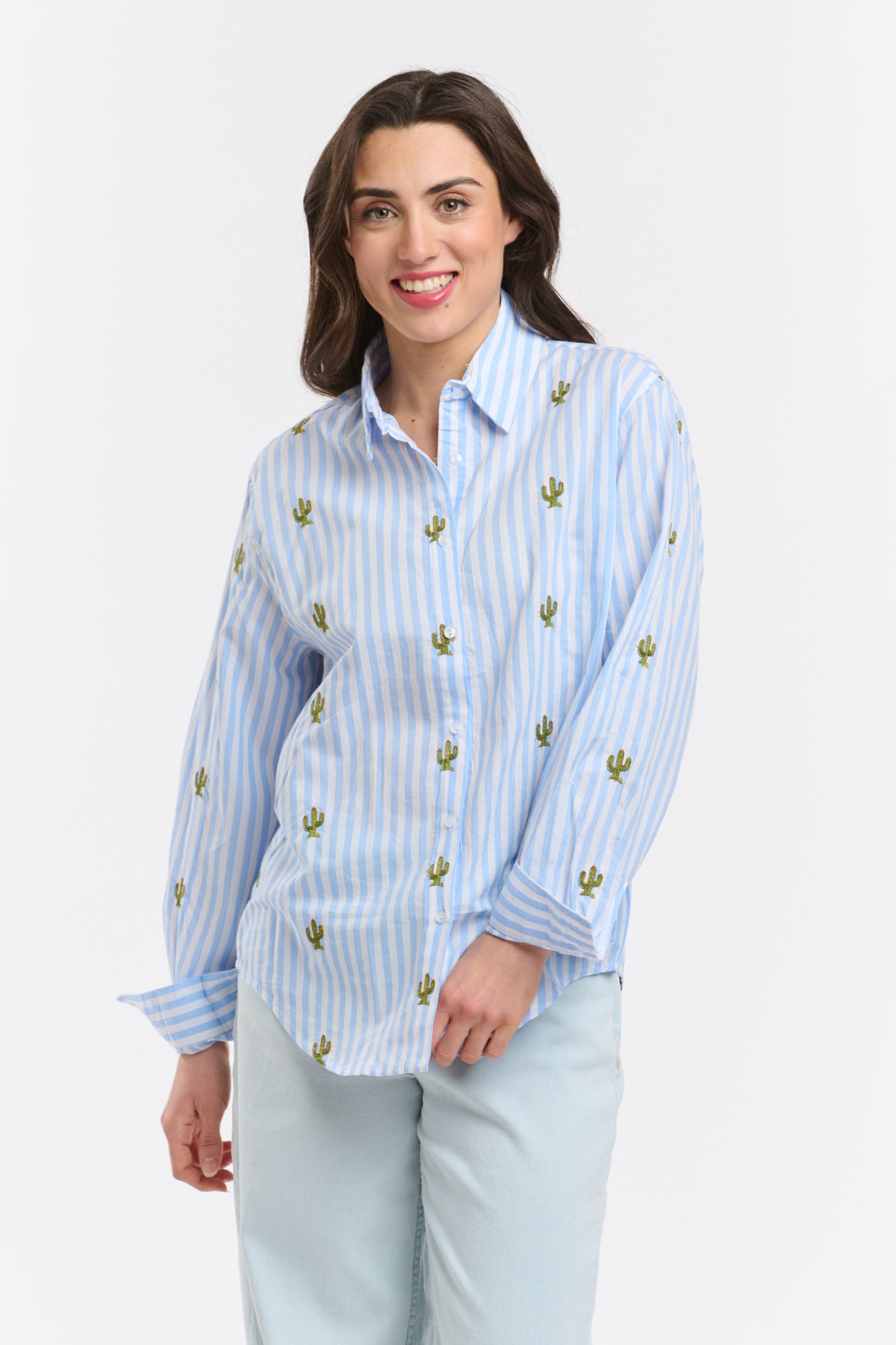 Stripe Cactus Shirt