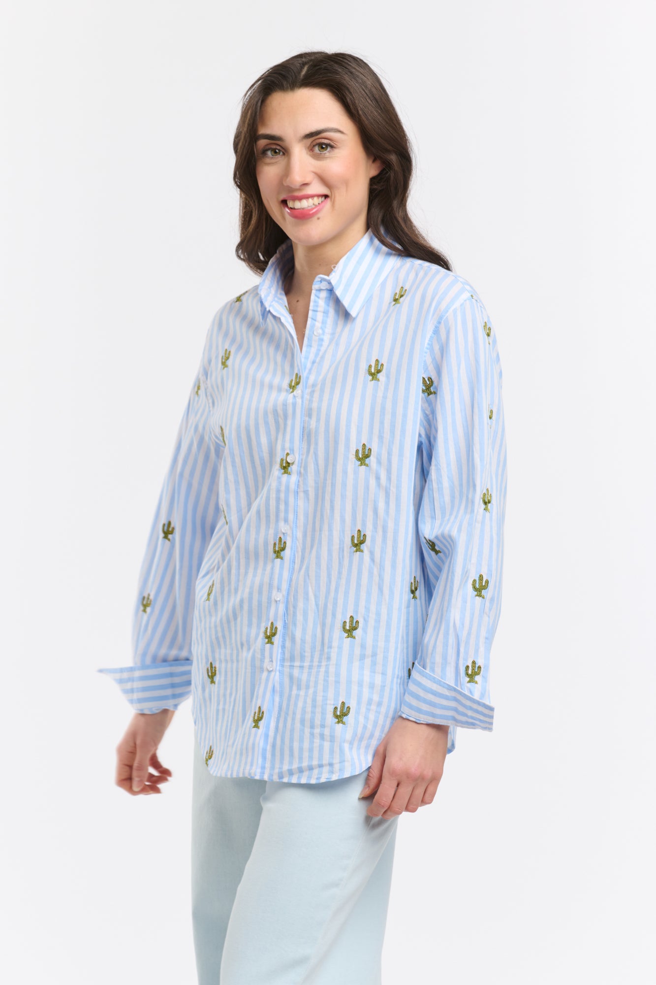 Stripe Cactus Shirt