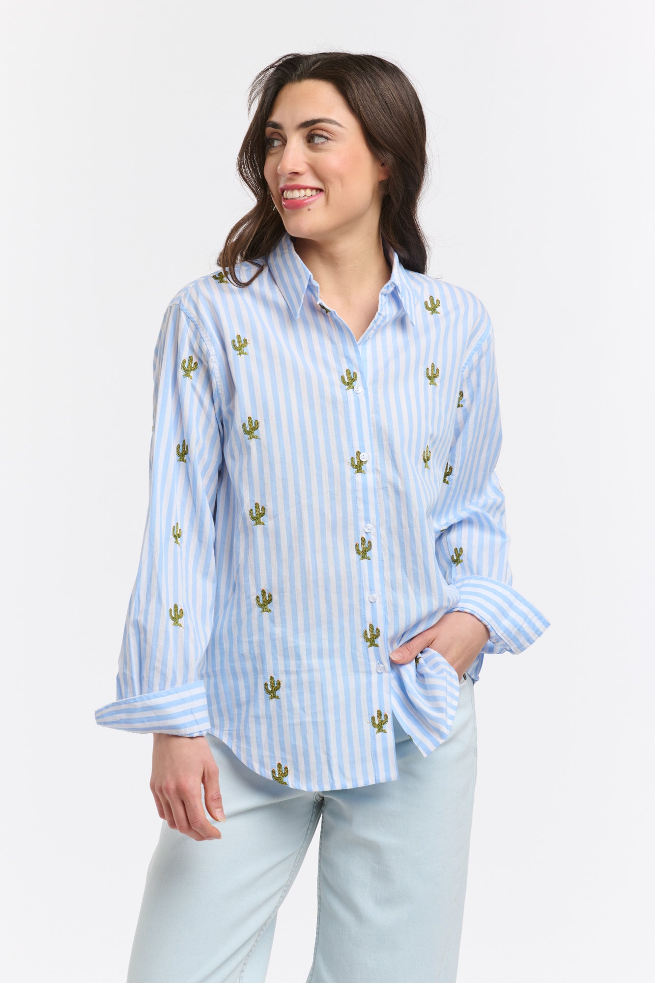 Stripe Cactus Shirt