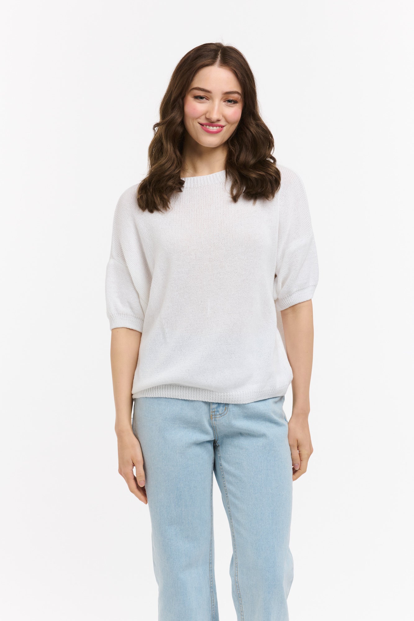 Kylie Sweater - White