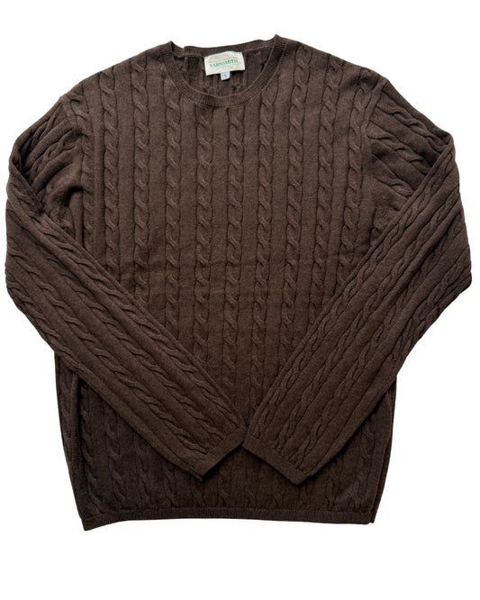 Sapphire Cable L/S Cotton/Cashmere Top