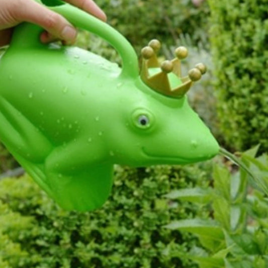 Frog King Watering Can