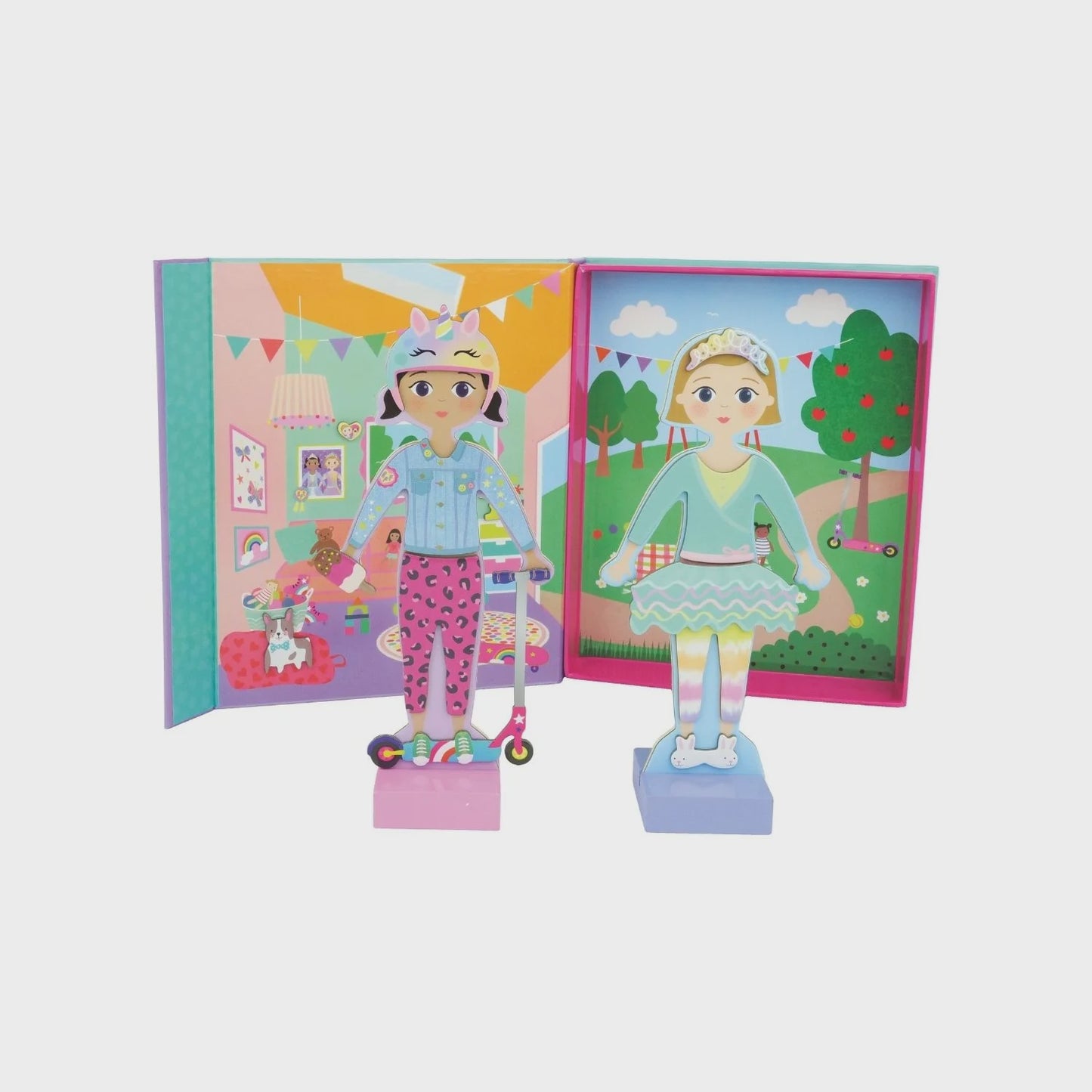 Best Friends Magnetic Dress Up Doll