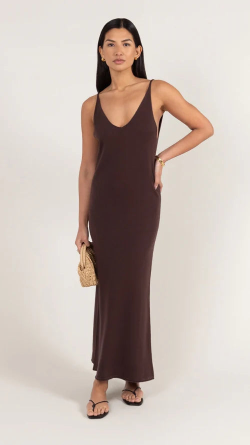 Sofia Dress - Expresso