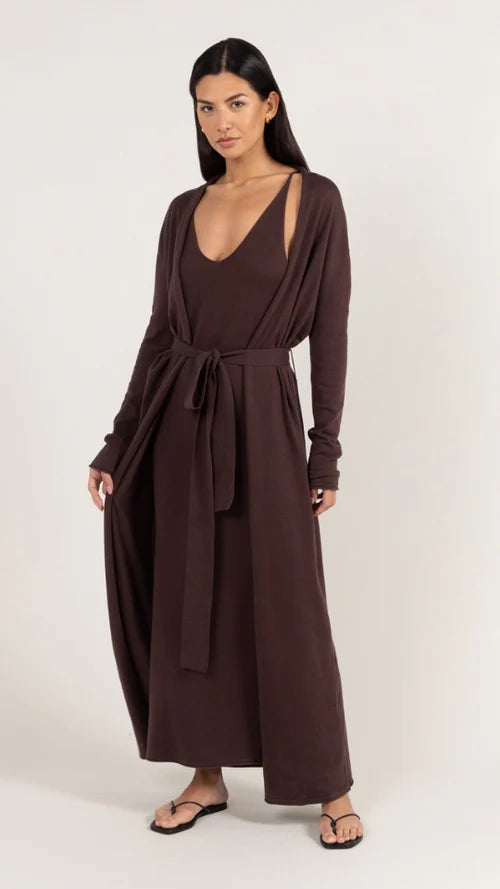 Sofia Cardigan - Expresso