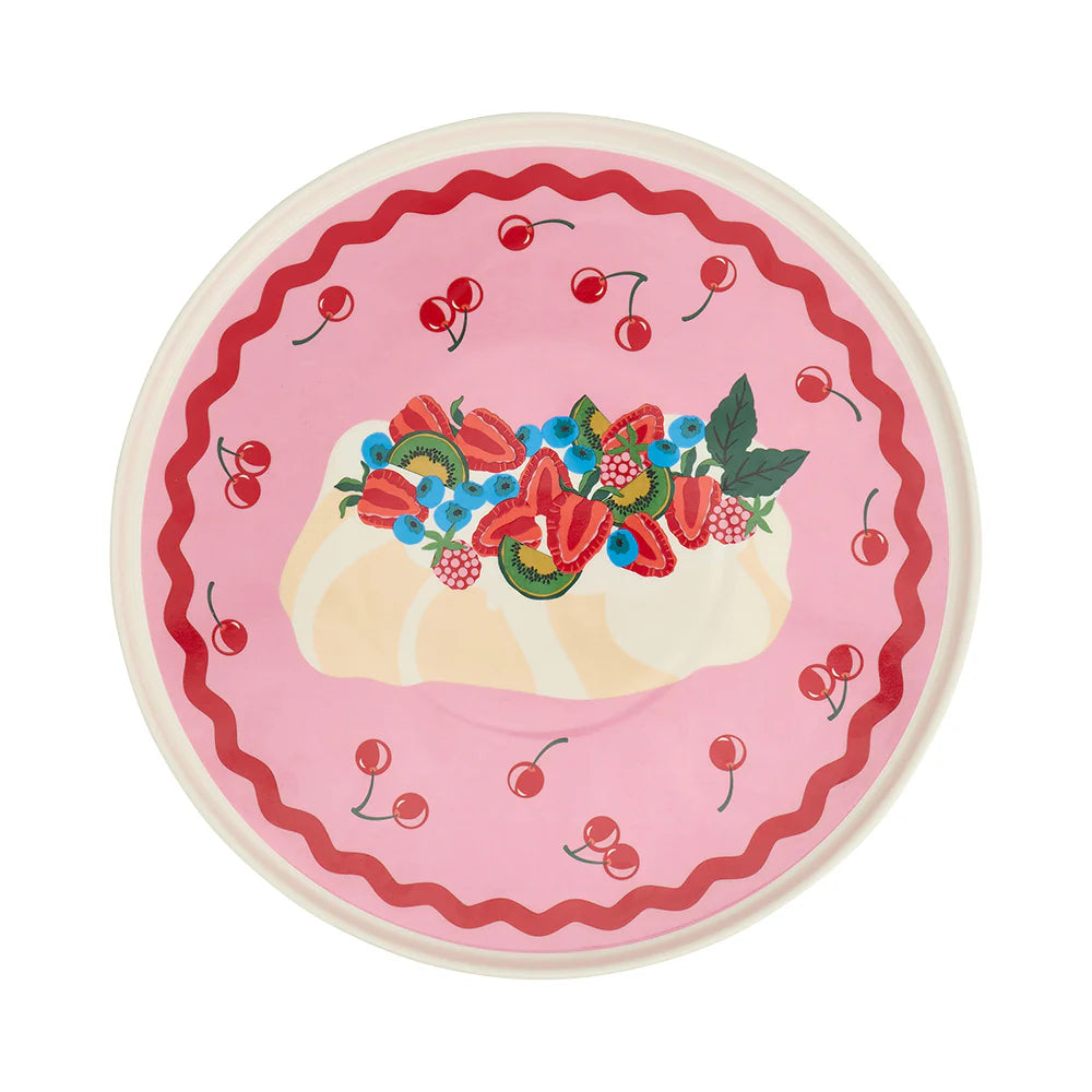 Xmas Pavlova Round Plate