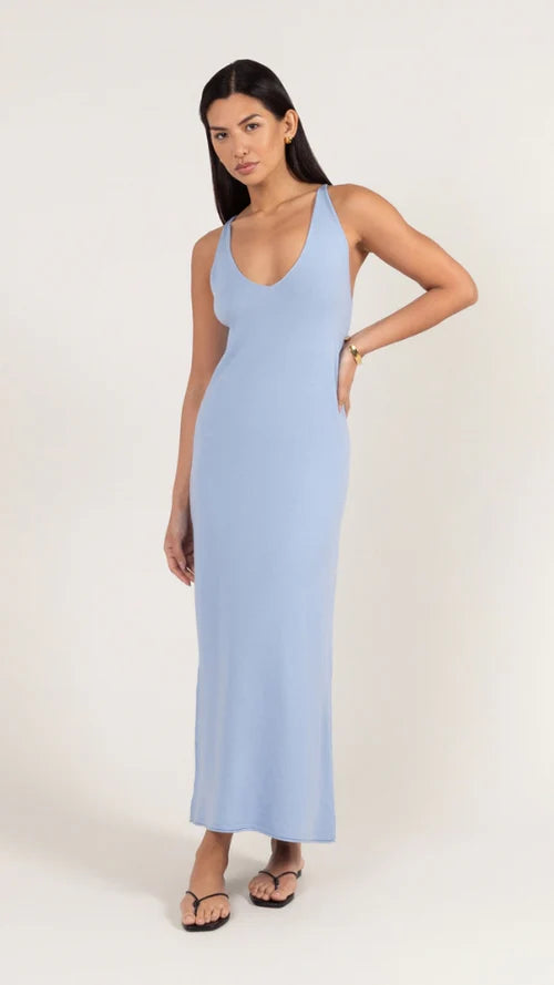Sofia Dress -Sky Blue