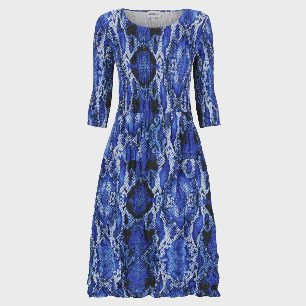 3/4 Sleeve Smash Pocket Dress - Raptor