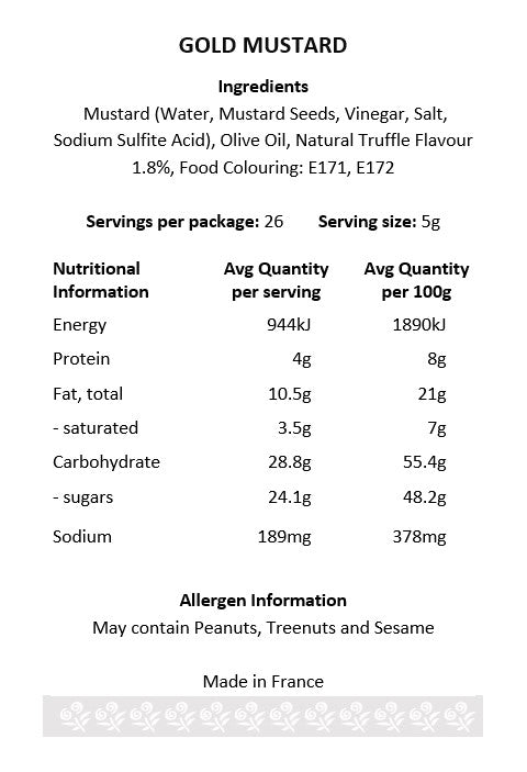 ATOP Mustard – Gold with Truffle