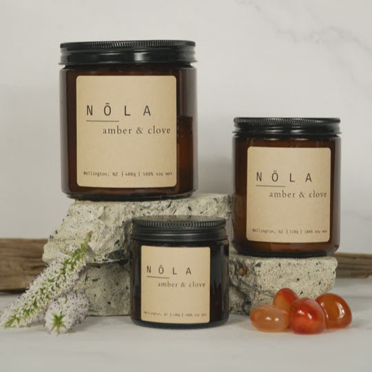 Nola Candle Amber & Clove