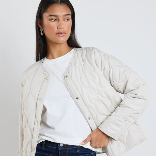 Apex Collarless Puffer Jacket