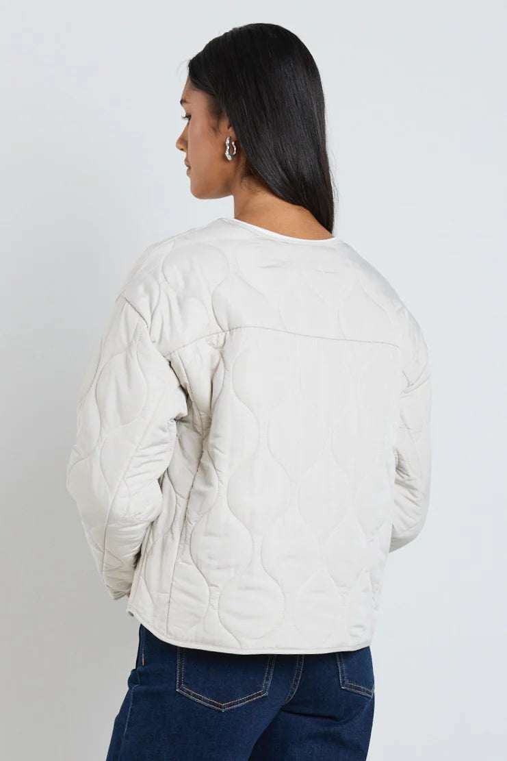 Apex Collarless Puffer Jacket