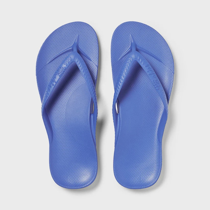 Arch Support Jandals - Capri Blue