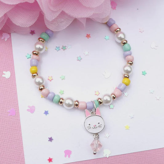 Tea Party Bunny Elastic Bracelet
