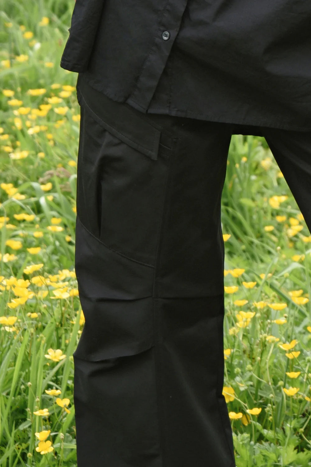 FOUND OBJECTS PANTS - BLACK