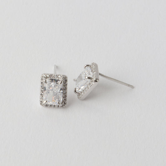 Alice Cubic Zirconia Earrings 925 Silver