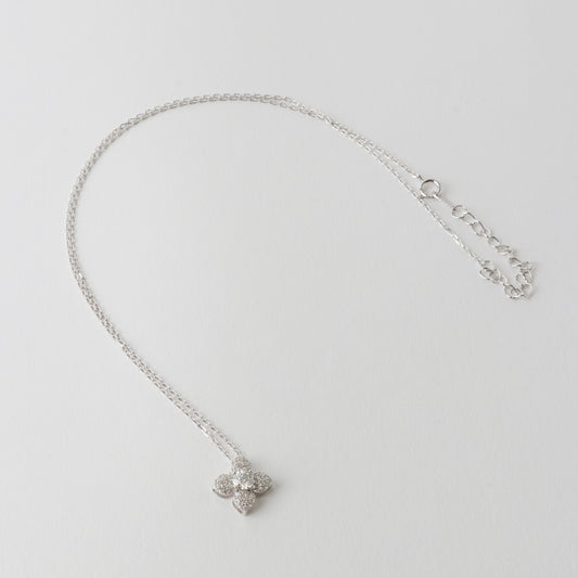 Amelia Cubic Zirconia Necklace 925 Silver