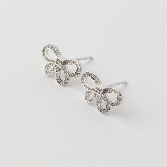 Beatrice Cubic Zirconia Earrings 925 Silver