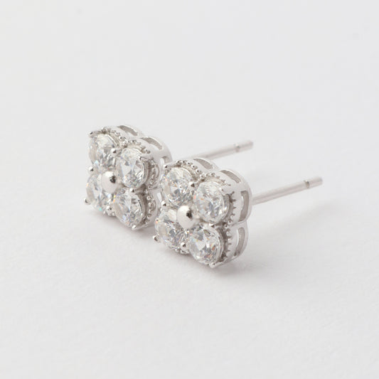 Brianna Cubic Zirconia Earrings 925 Silver