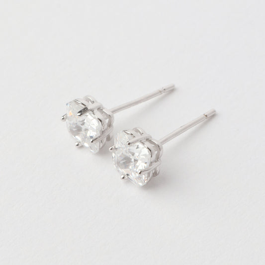Bianca Cubic Zirconia Earrings 925 Silver