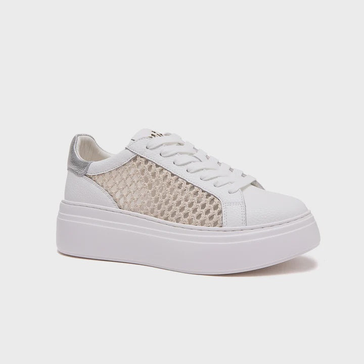 BIBI - White with Ivory Mesh
