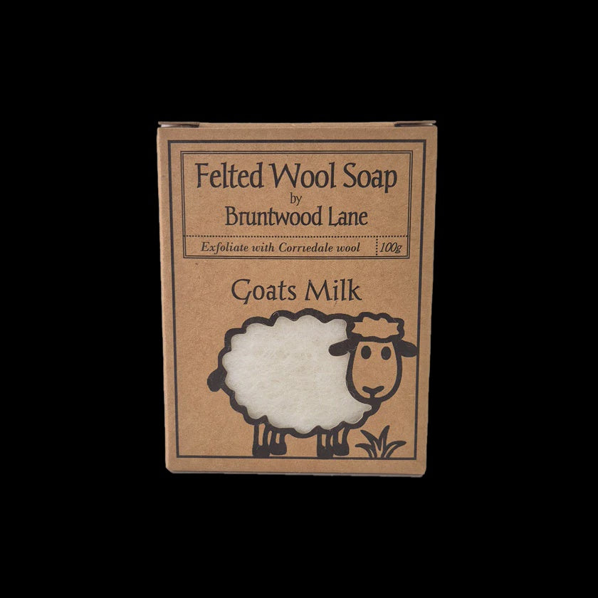 Felted Wool Soap - Goats Milk
