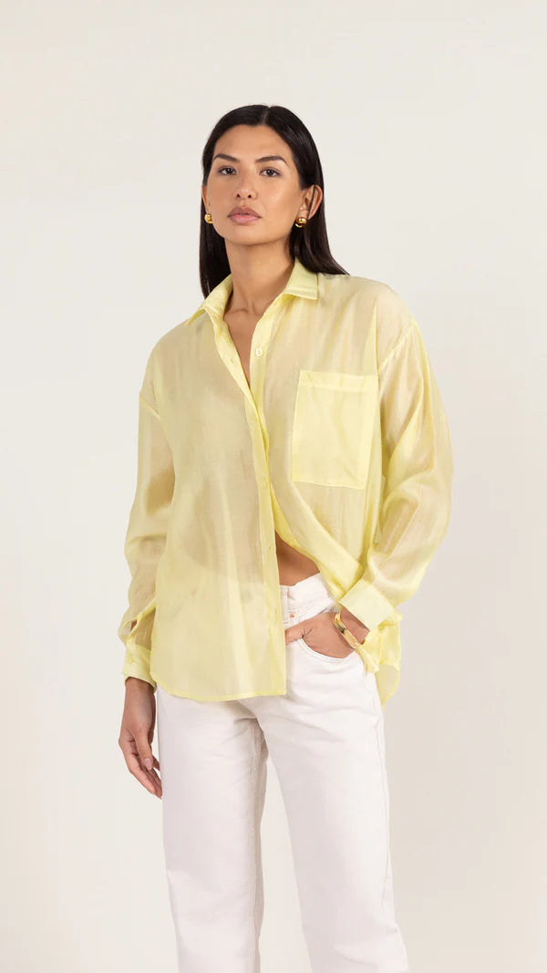 Ines Shirt - Lemon