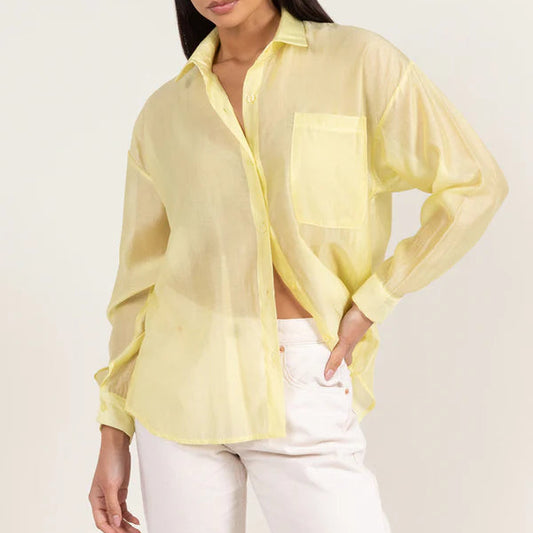 Ines Shirt - Lemon