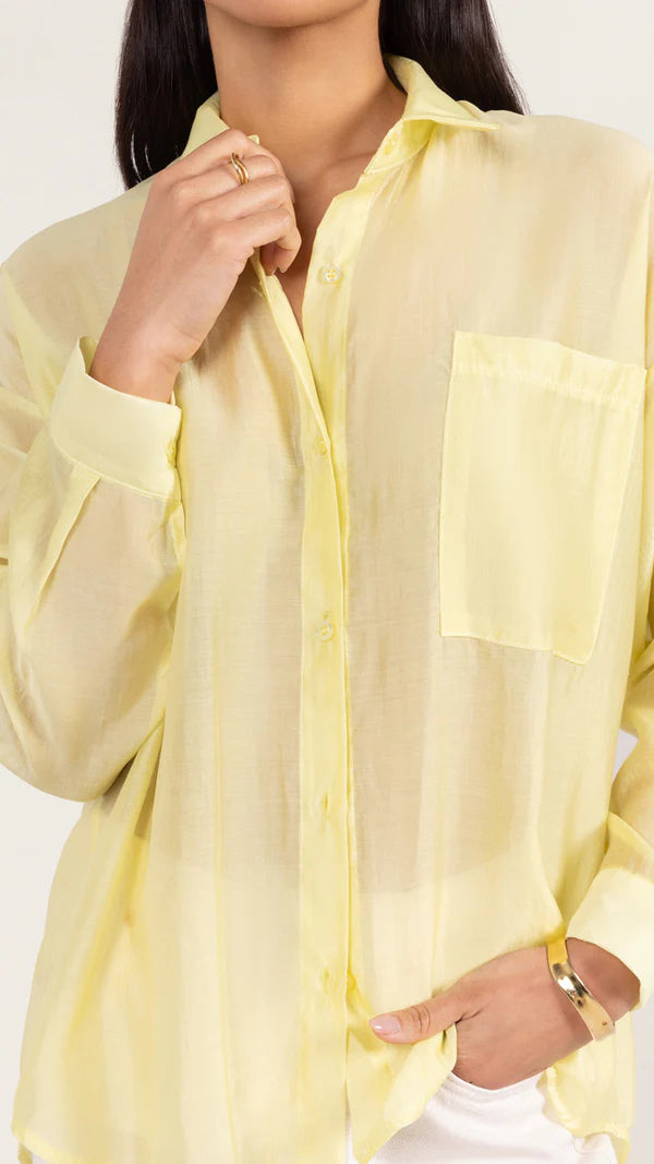 Ines Shirt - Lemon