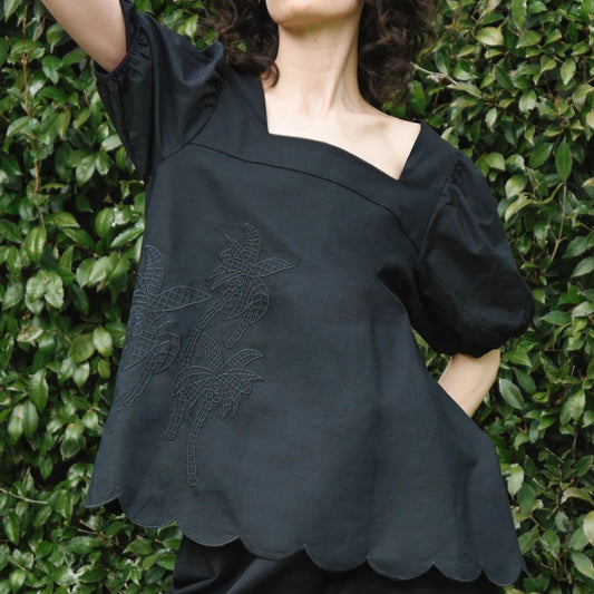 JUST ROLL WITH IT Top