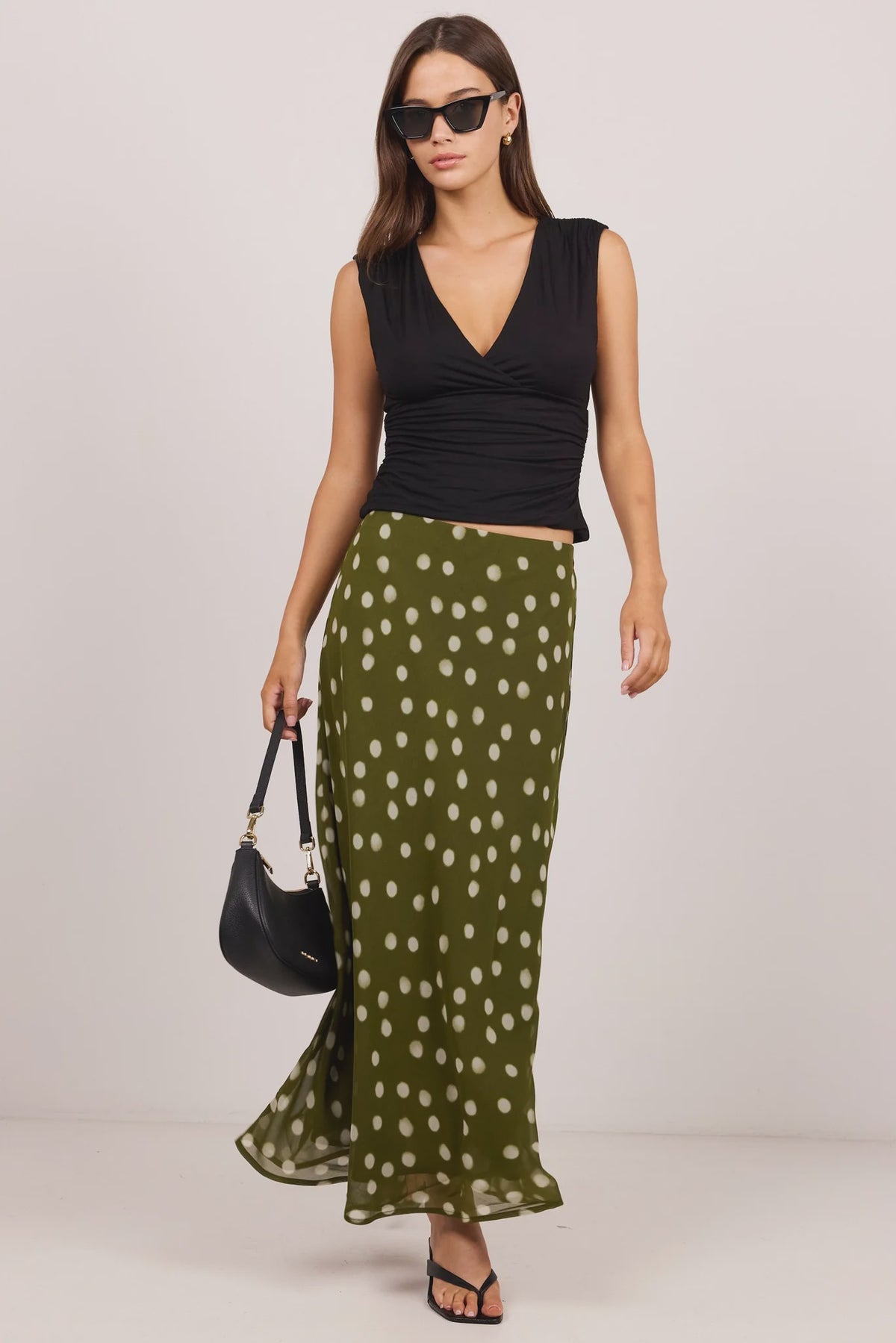 Jubilant Bias Maxi Skirt