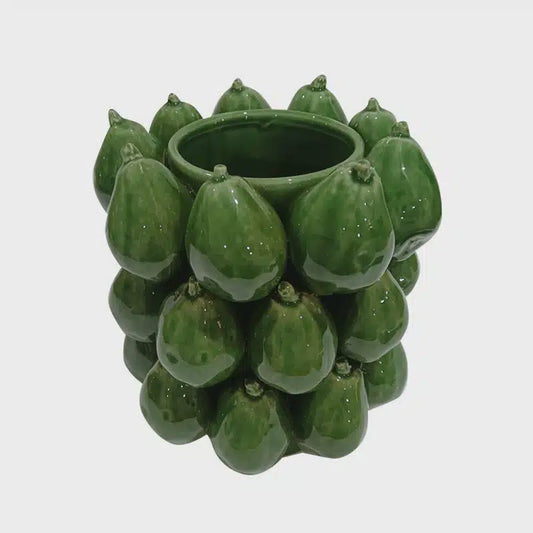 Ceramic Pear Vessel