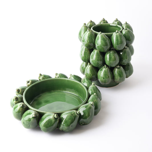 Ceramic Pear Vessel