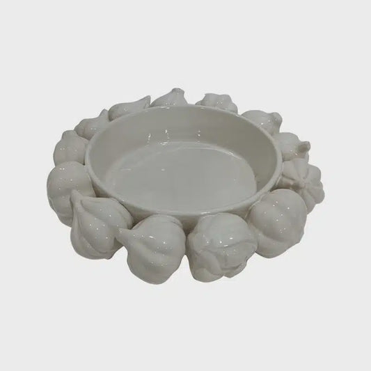 Ceramic Garlic Bowl