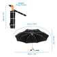 Duck Umbrella Compact - Black Grid