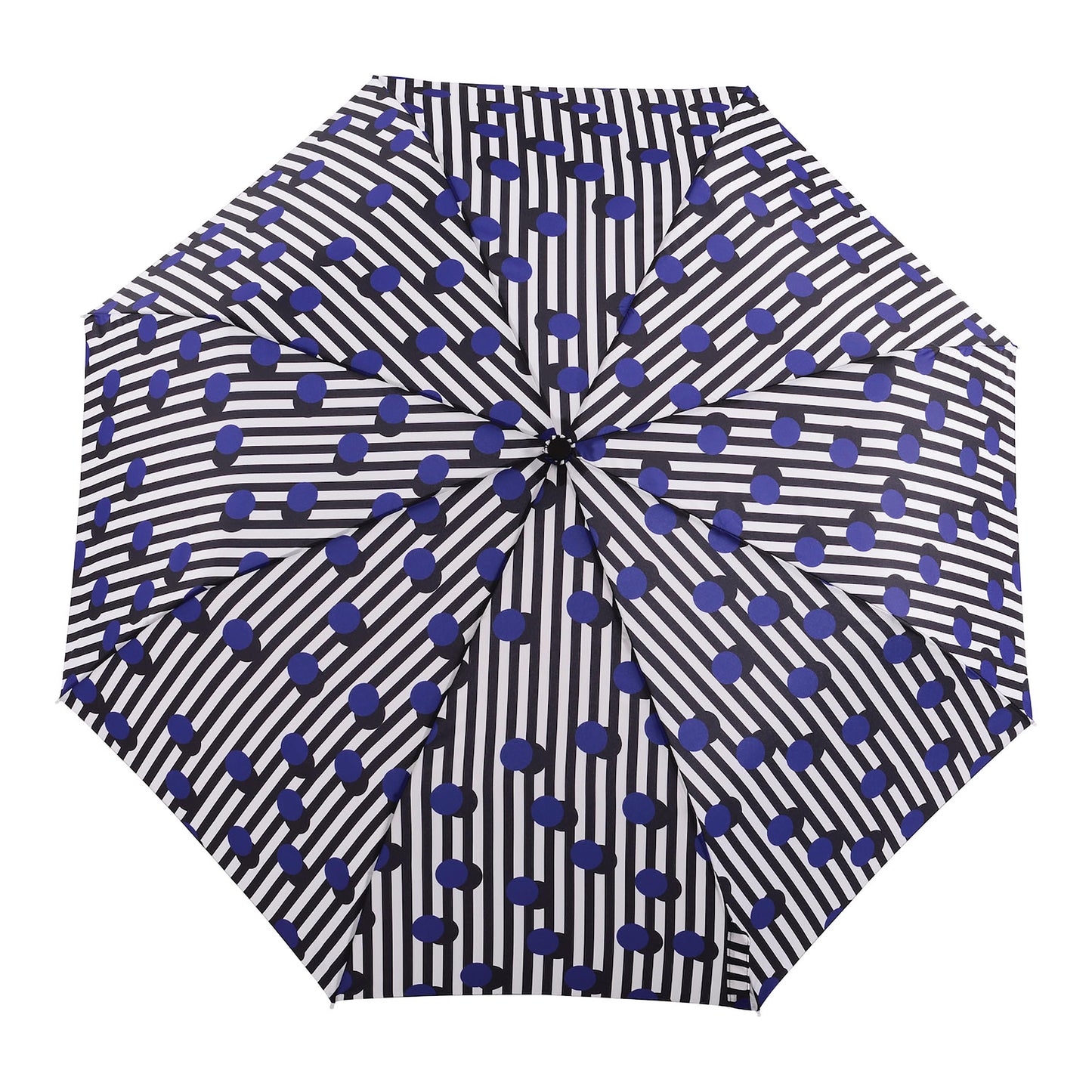 Duck Umbrella Compact - Polkastripe