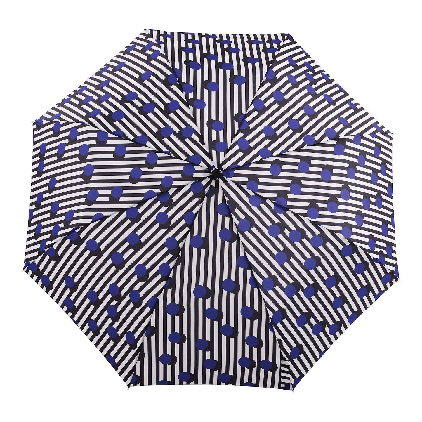 Duck Umbrella Compact - Polkastripe