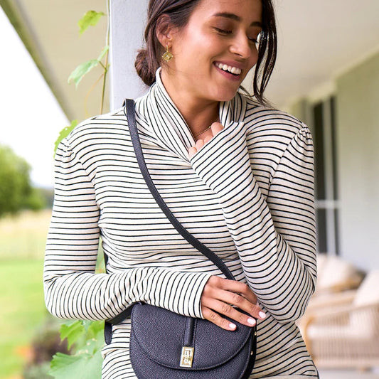 Dhalia Roll Neck Top