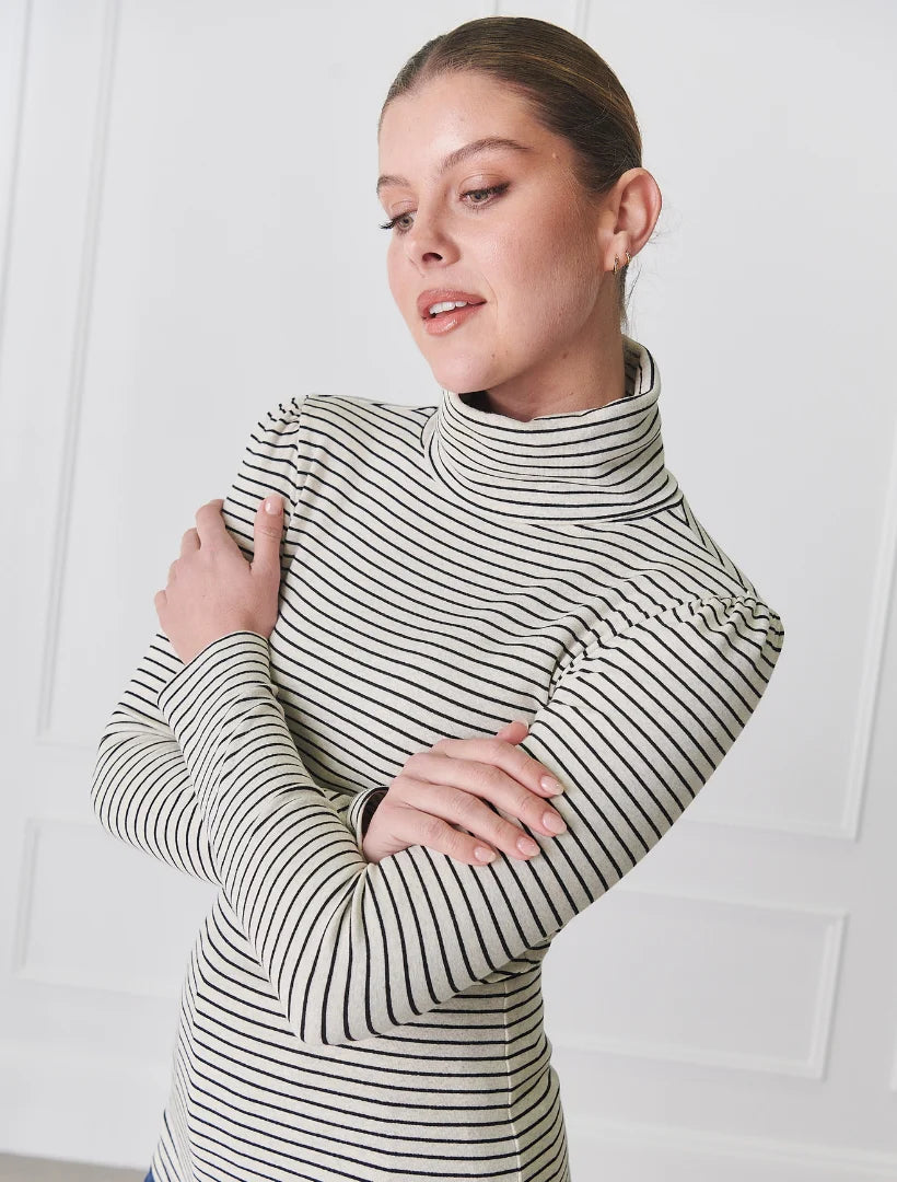 Dhalia Roll Neck Top