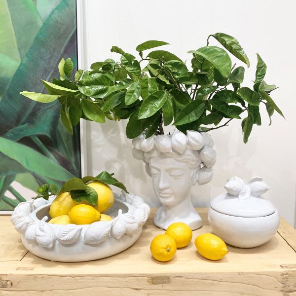 Lemon Head Vase