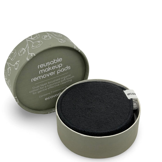 Reuseable Makeup Pads 7pcs - Dark Grey