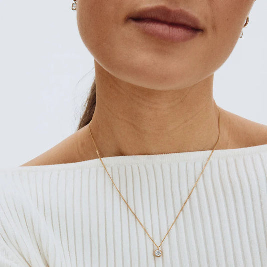 Gemma Necklace - Gold