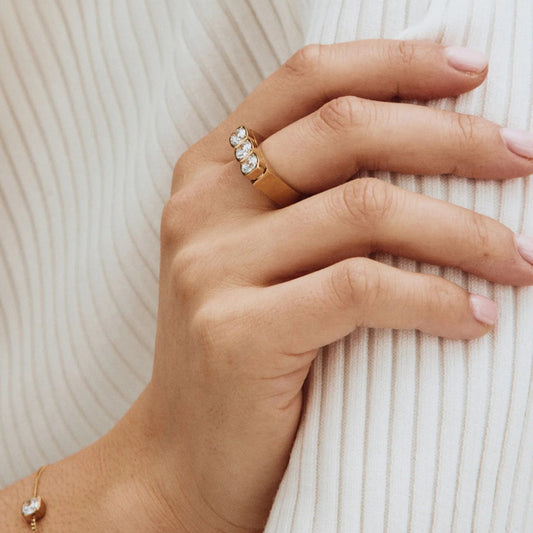 Gemma Ring - Gold