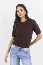 Edition Chocolate Crewneck Knit Tee