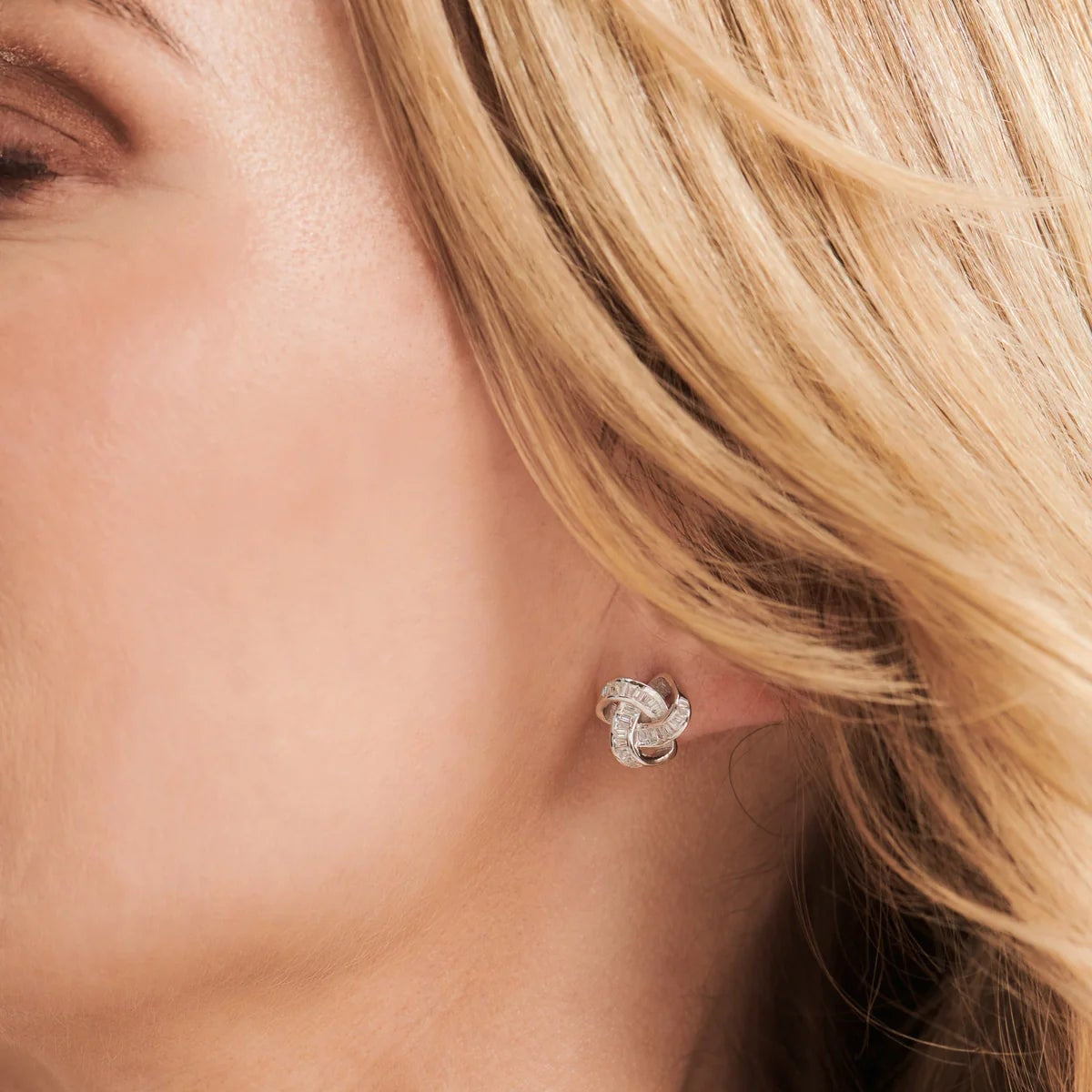 Elsie Knot Stud Earrings