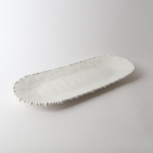Melamine Pearl Platter 45cm